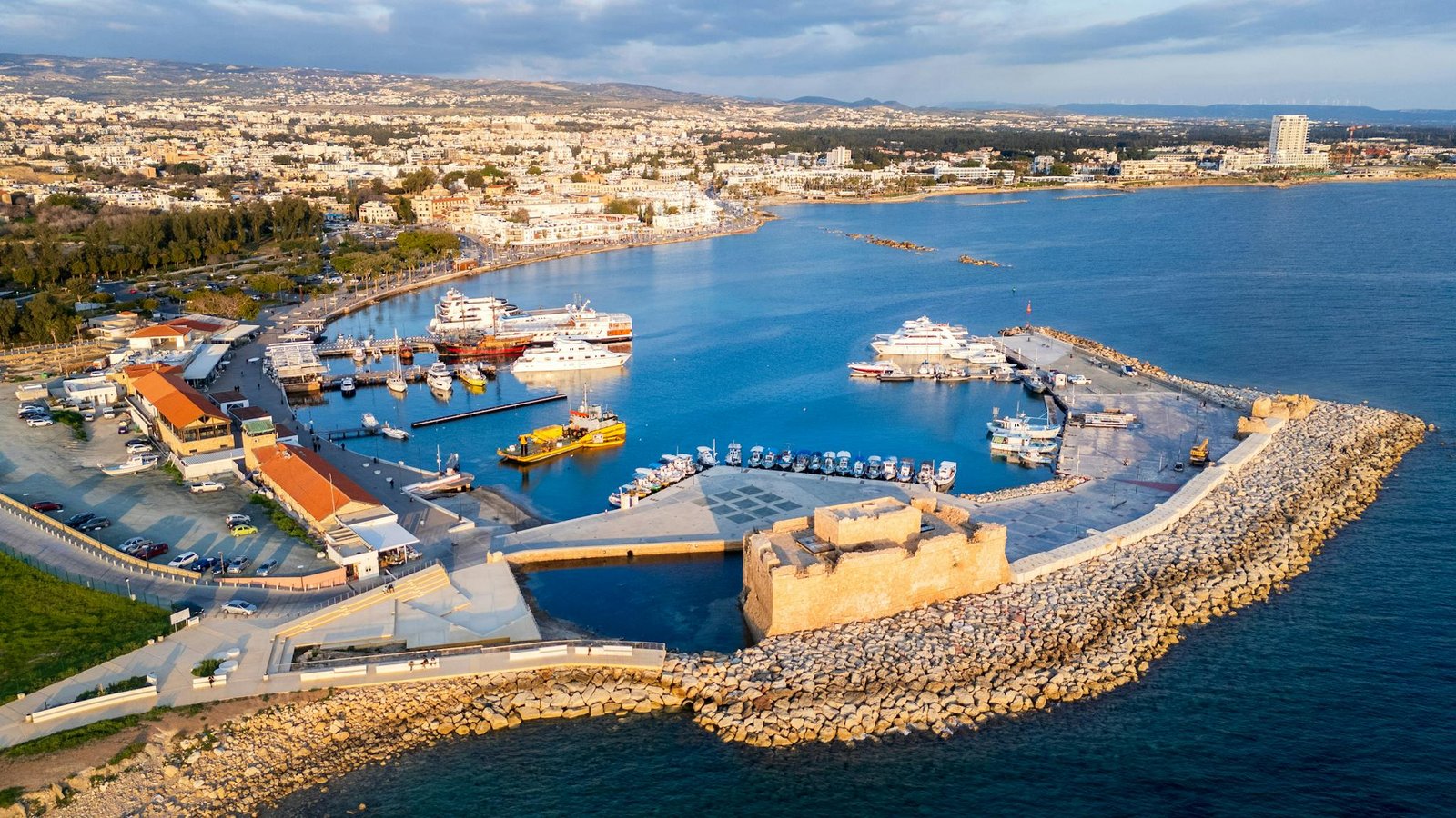 Paphos Harbour Cyprus
